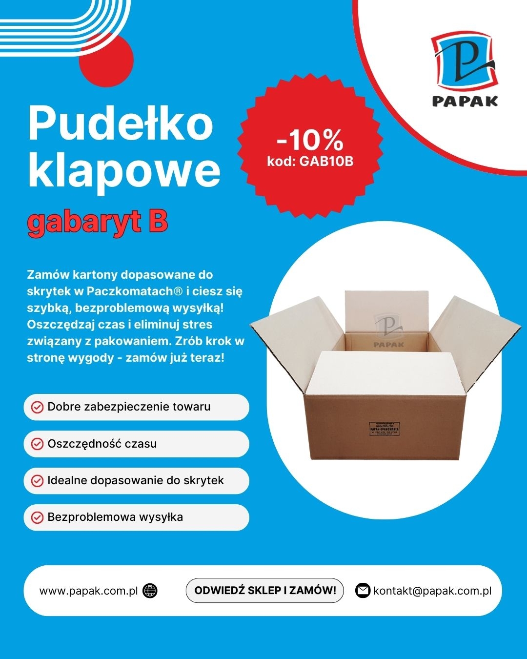 Promocja na gabaryt B! Sprawdź, jak zyskać dodatkowe rabaty dla swojej firmy